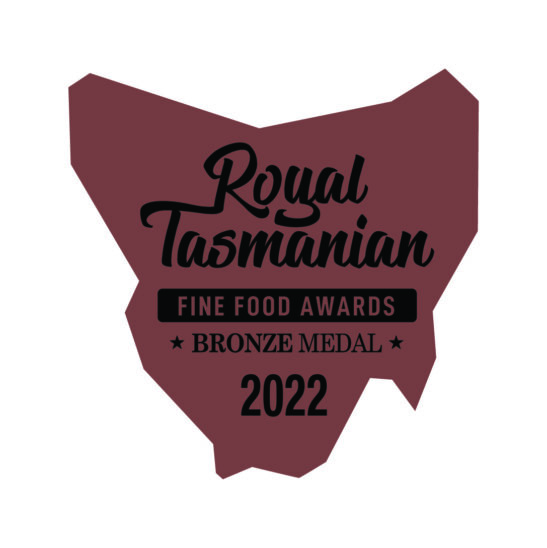 BRONZE Medal Winner - Royal Tasmanian Fine Food Awards 2022
