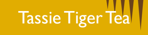 Tassie Tiger Tea label